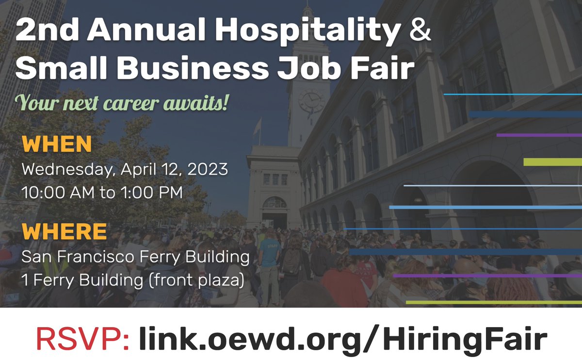 SFOSB's tweet photo. Small business hiring fair coming up on April 12! https://t.co/1z1yWNuuez