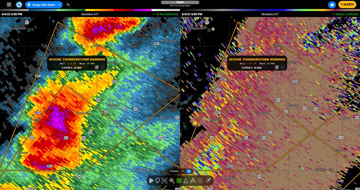 RadarOmega on Twitter "Severe Thunderstorm Warning continues for
