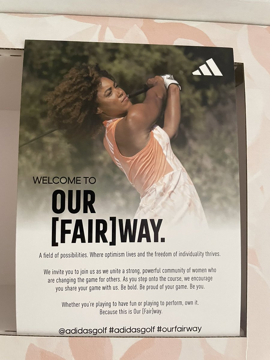 Got a nice surprise when I came home today! @adidasUS #adidasgolf #ourfairway