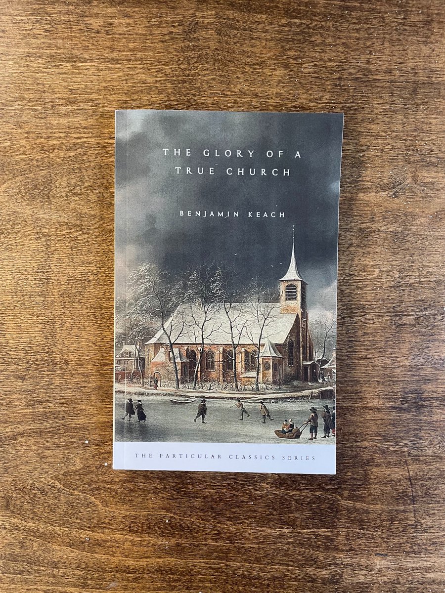bhpress_'s tweet photo. 'The Glory of a True Church' by Benjamin Keach is now available in print! Get your copies today. 

https://t.co/o31CzRVY2a https://t.co/M5w7NRLgMc