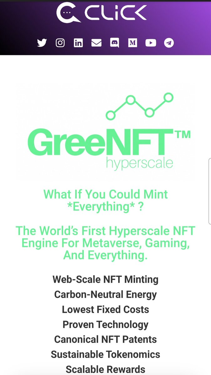 JCtechfuture's tweet photo. The @sharetoCLICK team would love the opportunity to connect & explore collaboration through our #GreeNFT platform. We'll reach out now and here's a link in the meantime
https://t.co/v5jnmazrar
=====
Carbon-Backed NFT Collection Ecosapiens Raises $3.5M
https://t.co/mPrMDYCf36 https://t.co/0kiTH54jEf