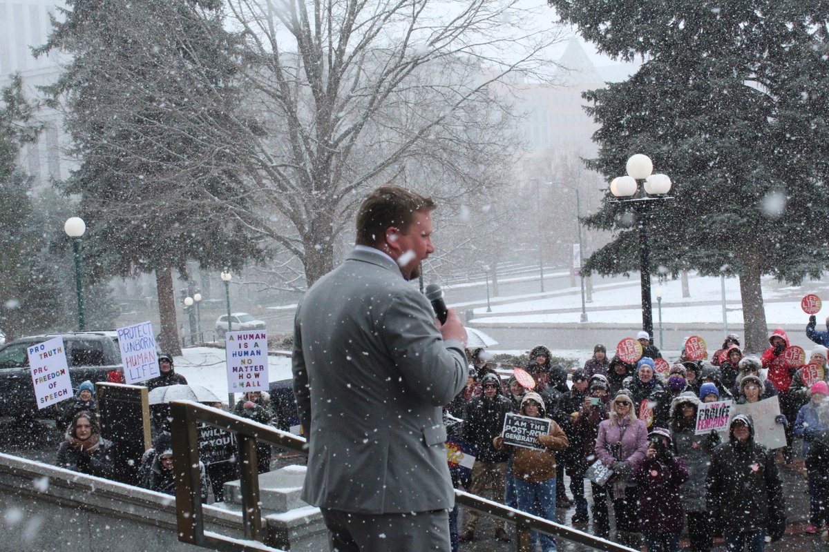 RepWeinberg's tweet photo. Proud to stand with #ProLifeColorado at the Rally for Life today at the Capitol. https://t.co/3jNpbEPl6p