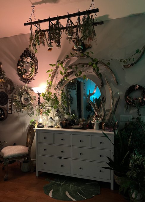 Finally hung up all my dried flowers on a ladder and Ryan hung it!! https://t.co/wS3w5fJwHb<a href="/tag/hades2"class="tags"><span>#hades2</span></a>