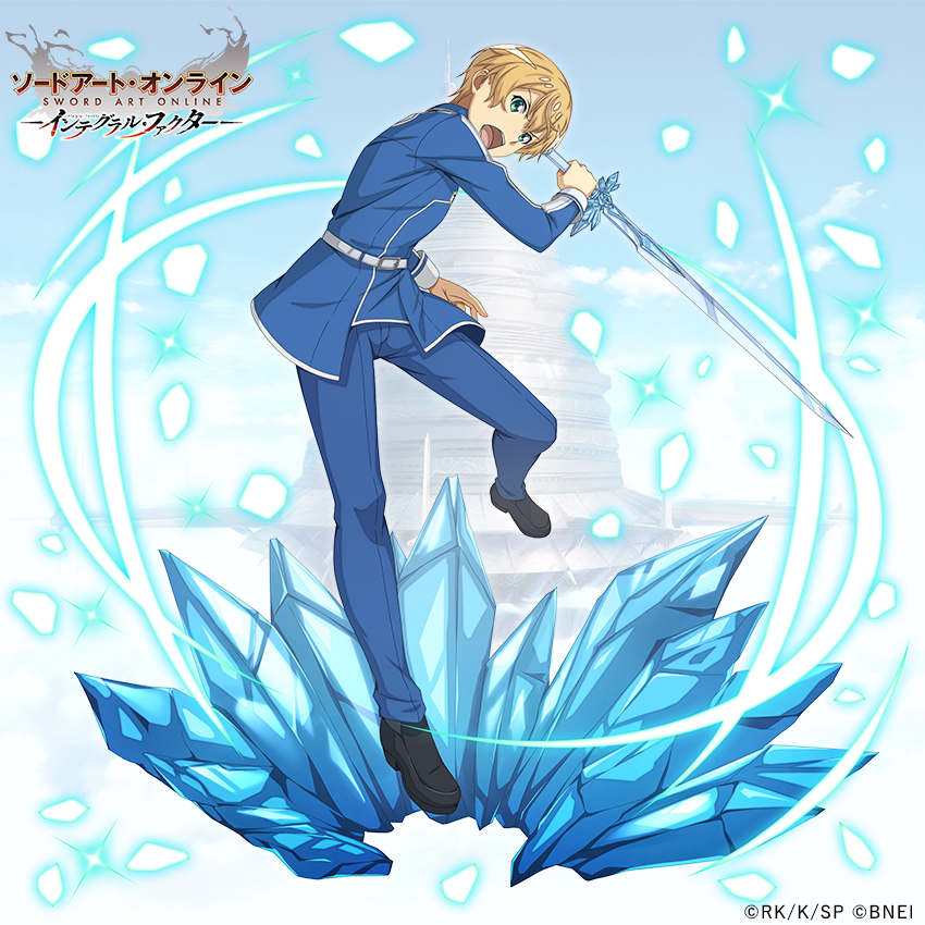 ■ユージオバースデーオーダー

新★4【氷結の騎士】#ユージオ が登場

片手直剣(斬・風)の覚醒スキル
最大《1360%》ダメージの単体3連撃

15秒間、自身の防御力が上昇するバフを付与(スタック3)

#SAOIF