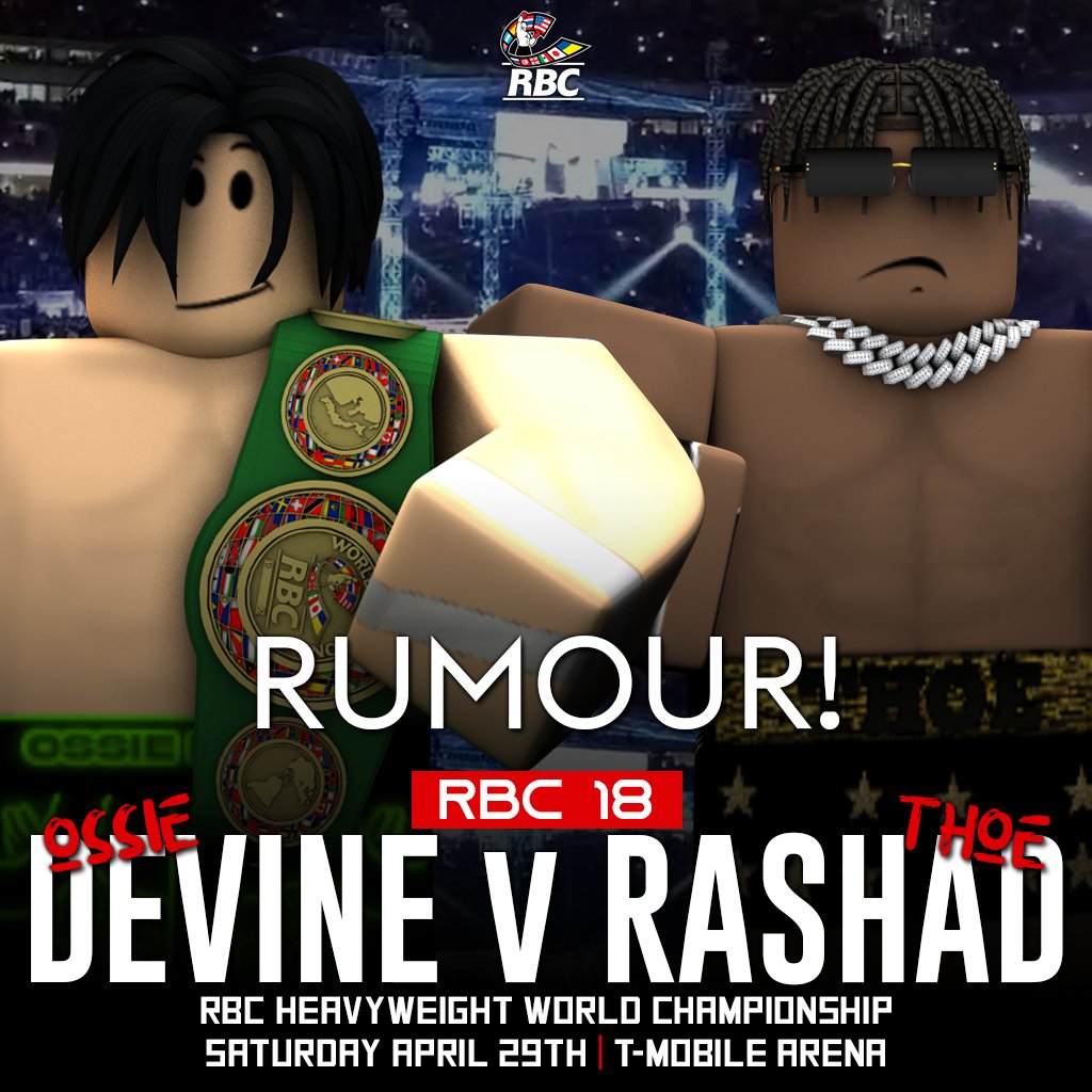 Roblox Boxing Council tweet media