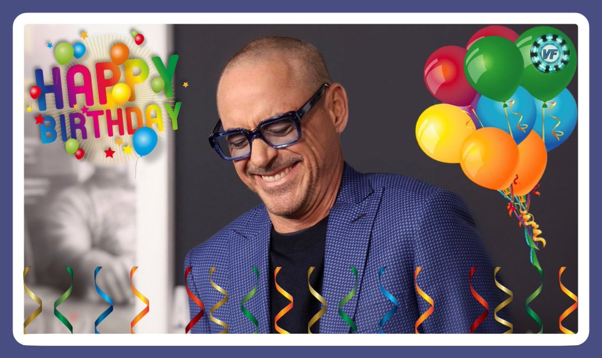 VaneFarango's tweet photo. Hoy un talentoso actor cumple 58 años! 😎 Feliz Cumpleaños @RobertDowneyJr ! 🥳🎂

Today a talented actor turns 58! 😎 Happy birthday @RobertDowneyJr ! 🥳🎂

#HAPPYBIRTHDAY #HBDRDJ #RobertDowneyJr #FelizCumpleaños #HappyBirthdayRobertDowneyJr #RDJ https://t.co/3drkIrmkYE