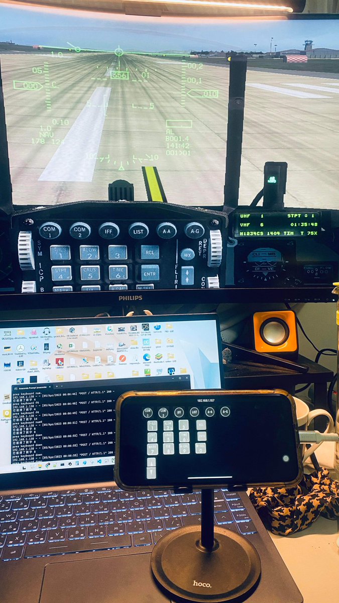 Rete_Lin's tweet photo. 給Falcon BMS用的網頁ICP按鈕
#Python 
#FalconBMS https://t.co/tYlKN4kVp7