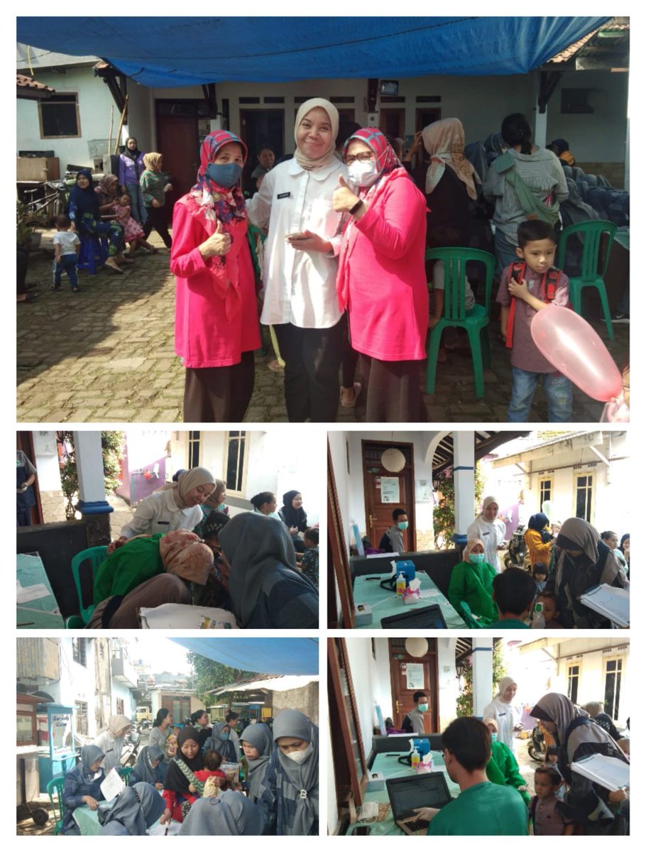 Mendukung program imunisasi nasional, Kasi Kesejahteraan Sosial Kelurahan Sekeloa melakukan monitoring Sub Pekan Imunisasi Nasional Polio di Posyandu Anyelir RW 07. Ciptakan perlindungan dan imunitas bagi anak-anak di lingkungan sekitar. Rabu, 5 April 2023 #SekeloaAsri #Posyandu