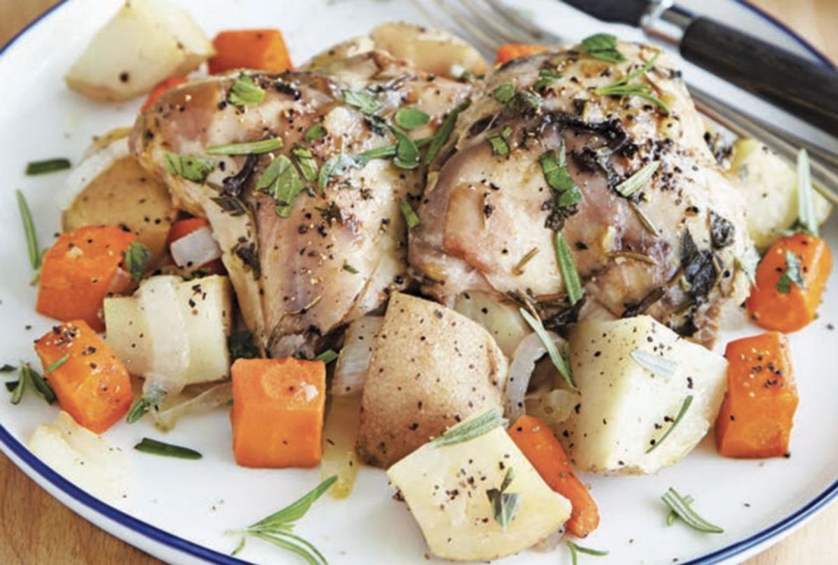 Fix it, and forget it: This slow cooker lemon pepper chicken and veggies recipe is easy to prepare *** You can mix things up by adding cream of chicken or mushroom soup instead of chicken broth foodie.cm/slowcooker/?sr…