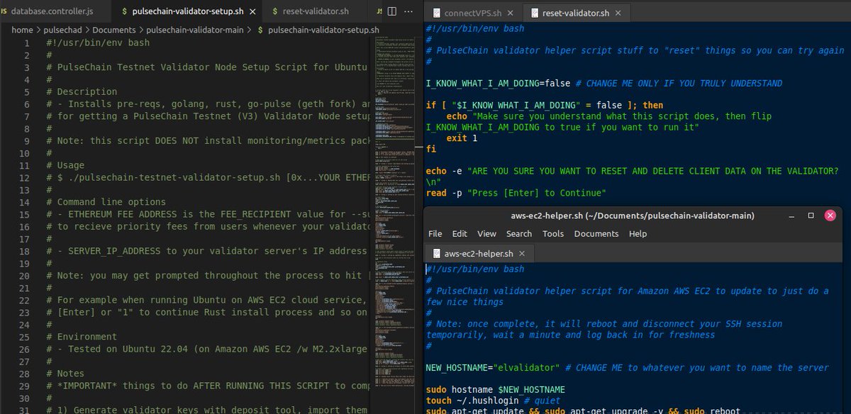 🚀Exciting news #PulseChain community! 🔥 <a href="/rhmaximalist/">Max</a> just shared helper scripts that automate ~85% of the validator setup process for PulseChain Testnet V3, includes #AWS .This truly showcases the amazing support this community has for one another again again and again! 🤝
