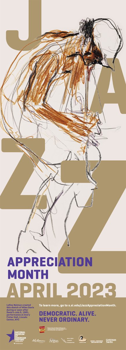 atcmp's tweet image. Jazz Appreciation Month