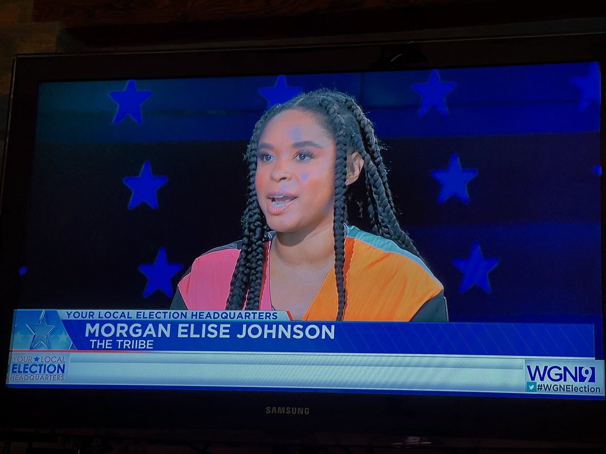 This young woman is a superstar! When they started with the conservative dog whistles, she called out the panelists.
I GREATLY appreciate her commentary and her voice! ⁦<a href="/TheTRiiBE/">The TRiiBE</a>⁩ You have a real jewel! #MorganEliseJohnson