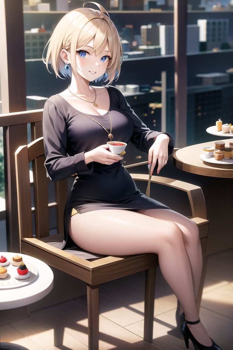 君もそろそろお茶にしない？
#AIイラスト #AIart #StableDiffusion #AbyssOrangeMix2