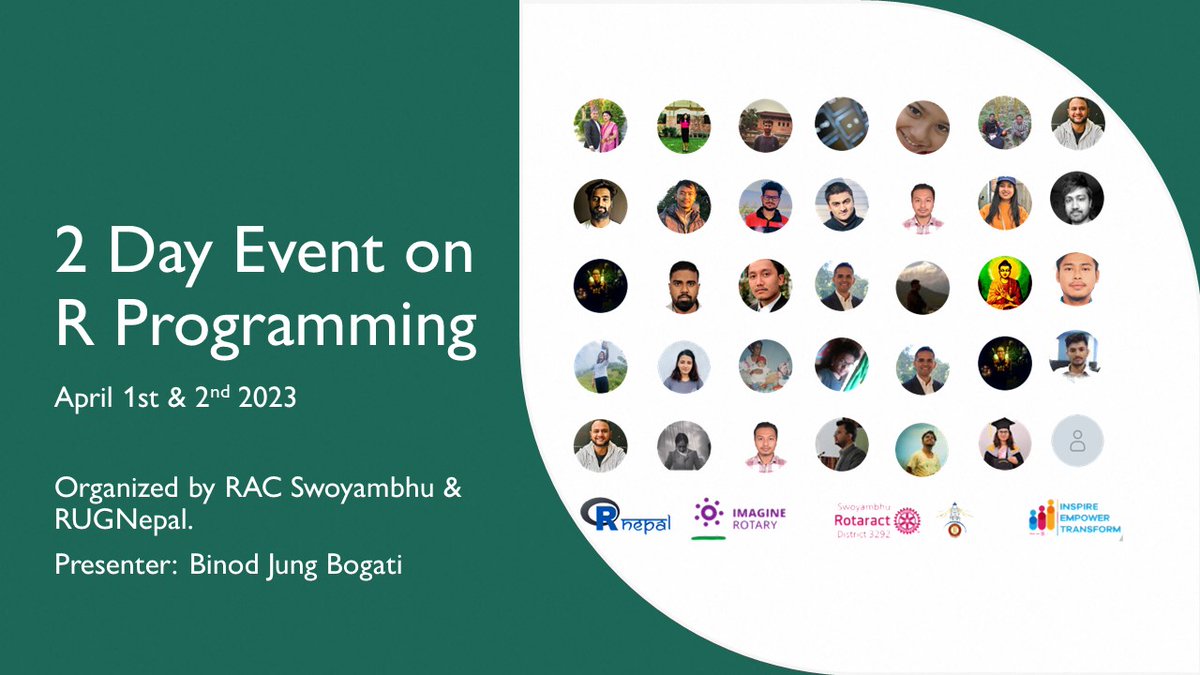 R User Group Nepal tweet media