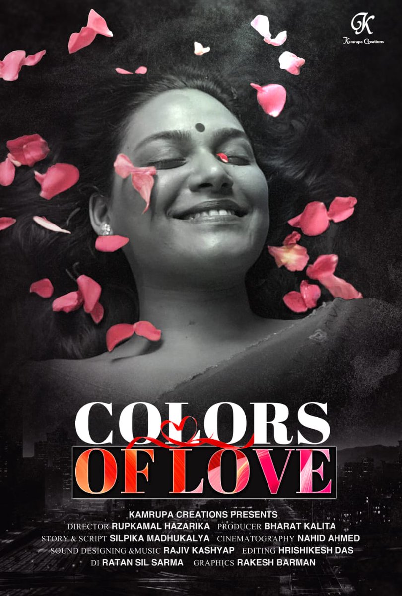 DurgashriB's tweet photo. Poster of our #shortfilm The Colours Of Love 💕
#actress #indianactress #DurgashriBorah #film #shortfilm #acting https://t.co/BwgaRwkmln