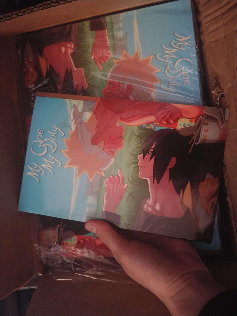 snszine's tweet photo. ☀️🌘My One, My Only - an SNS Zine.

Our zines arrived and our merch is in order! Give our amazing shipping mod time to assemble and collate — we’ll let you know when pre-orders have been shipped! https://t.co/NUPe74j5jD