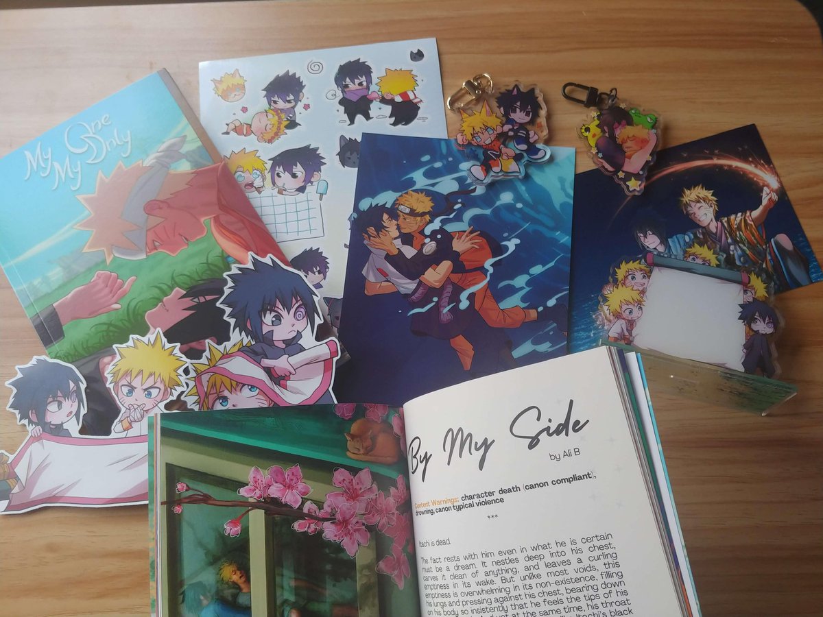 snszine's tweet photo. ☀️🌘My One, My Only - an SNS Zine.

Our zines arrived and our merch is in order! Give our amazing shipping mod time to assemble and collate — we’ll let you know when pre-orders have been shipped! https://t.co/NUPe74j5jD