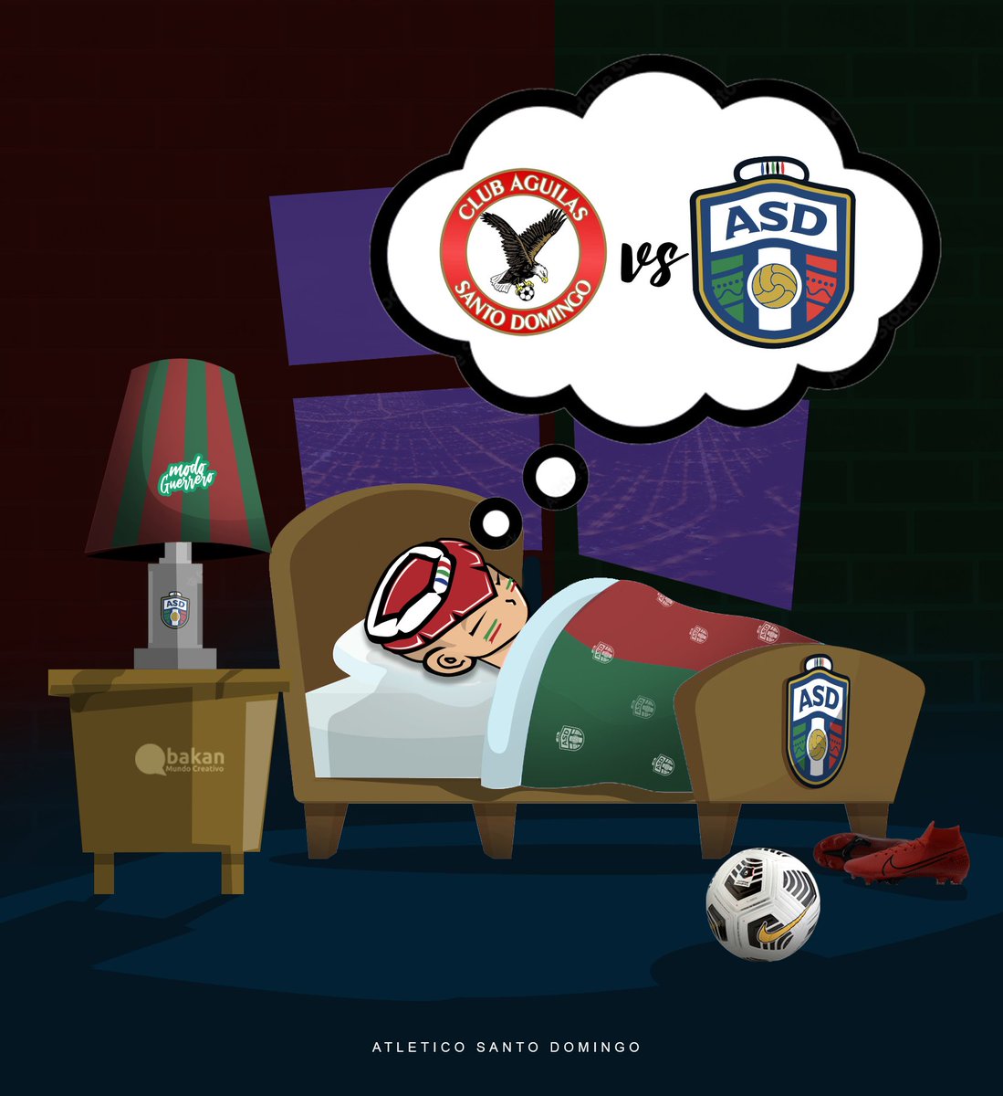 CDASantoDomingo's tweet photo. Se viene el #día1
📷CONFIRMADO FECHA #1
📷 #AguilasSD vs #AtleticoSantoDomingo
#VolveremosVolveremos
#modoguerero
#guerrerostsachilas📷📷 https://t.co/cs2C2DnPVa