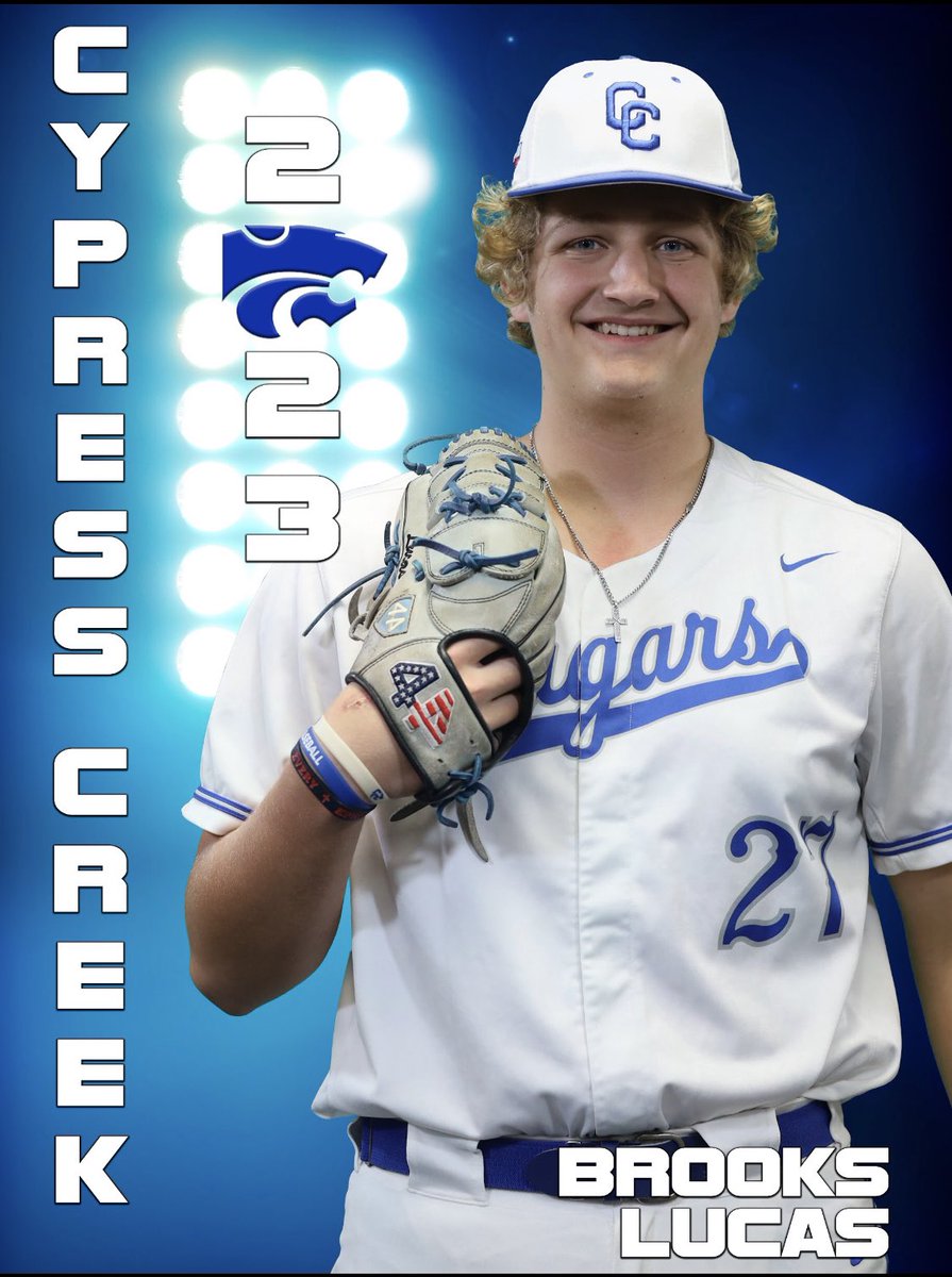 Cougars win, an exciting close game against Jersey Village 3-2! Winning pitcher <a href="/Brookslucas8/">Brooks lucas</a> 5IP 5H 3K 2ER Save <a href="/EEEspiricueta3/">Ethan Espiricueta</a> 2IP 1H 1K 0R huge go ahead 2RBI double by Edgar Flores and great D in CF by @Grant08881266
