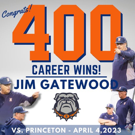 Congratulations to the leader of Bulldog Baseball!! Congrats Coach on Win #400 !!!!
