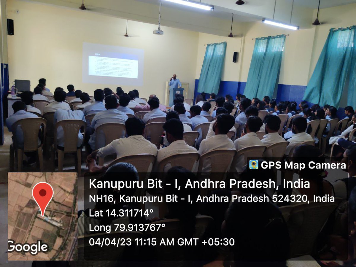 academicsswathi's tweet photo. CONDUCTED SEMINAR ON CAREER OPPURTUNITIES IN INDIA AND ABROAD FOR THE STUDENTS OF PHARMACY ON 04-04-2023.
SPEAKER : LAKSHMI NISHANTH GALI, https://t.co/vV8LeENxrw PHARMACIST
KANAD HOSPITAL, ABU DHABI, UAE
#swathicollegeofpharmacy, #SCPN, #careers, #careeropportunities, https://t.co/yZhIyT1ipl