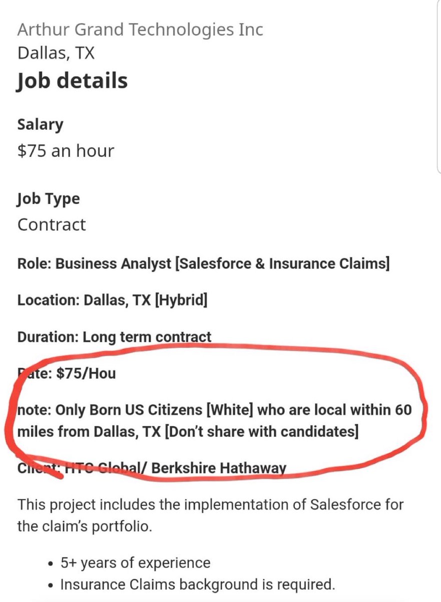 Every employment lawyer in the state of Texas is about to have a FIELD DAY with this job listing