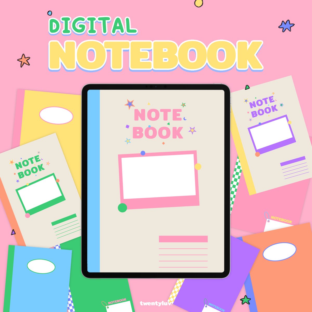 septemberb0i's tweet photo. knock knock, digital notebooks 🍒☁️✨ มาแล้วว
- details 📁
📓 9 covers
📃 9 papers (เพิ่มกระดาษได้ตามต้องการ)
•blank 
•line
•grid

ราคา : 69฿ 💸
แต่! เรามีโปร 14 วันแรกลดเหลือ 49฿

🛒 สั่งซื้อหรือดูรายละเอียดเพิ่มเติมที่ bio เลยคับ (link in bio) - 1 https://t.co/uOcApMsn5j