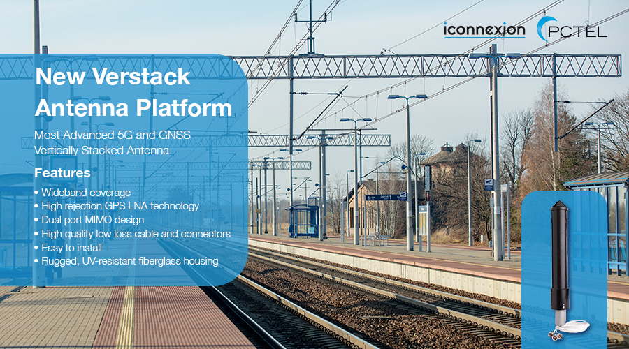 iConnexion_Asia's tweet photo. The VerStack platform consists of the most advanced 5G and GNSS vertically stacked antennas in the market.

Read more:
https://t.co/LqeR3MvSG8

#PCTEL #iConnexion #New #Verstack #5G #GNSS #rail #IIoT #ITS #MIMO #GPS #EasytoInstall https://t.co/K4cKTB4yGa