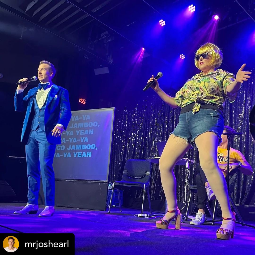 geraldinequinn's tweet photo. HAHAHAHAHAHAHHAHAHA
Your cabaret auntie and uncle are drunk again
(@theoliverclark and I were - terrifyingly - stone cold sober)
๐ธ Joe Blander
๐ธ Sam Trotter
#Jewel #1997 #CocoJamboo https://t.co/USpauKxsBx