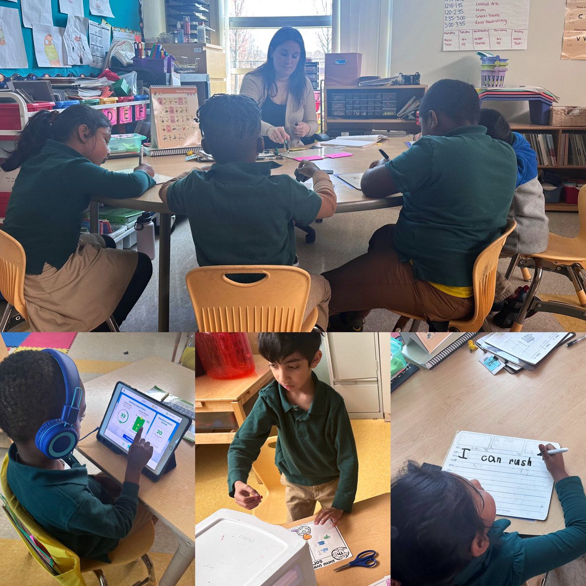 AnnieFisherSTEM's tweet photo. Our kindergarteners have been working on digraphs in Ms. Mahon’s class! These #tinystemmers taught AP Boratko that a digraph is made of two letters that make one sound! #learningandgrowing @STEMEdCT @msboratko @Hartford_Public @HartfordSuper https://t.co/CZTiewqEY4
