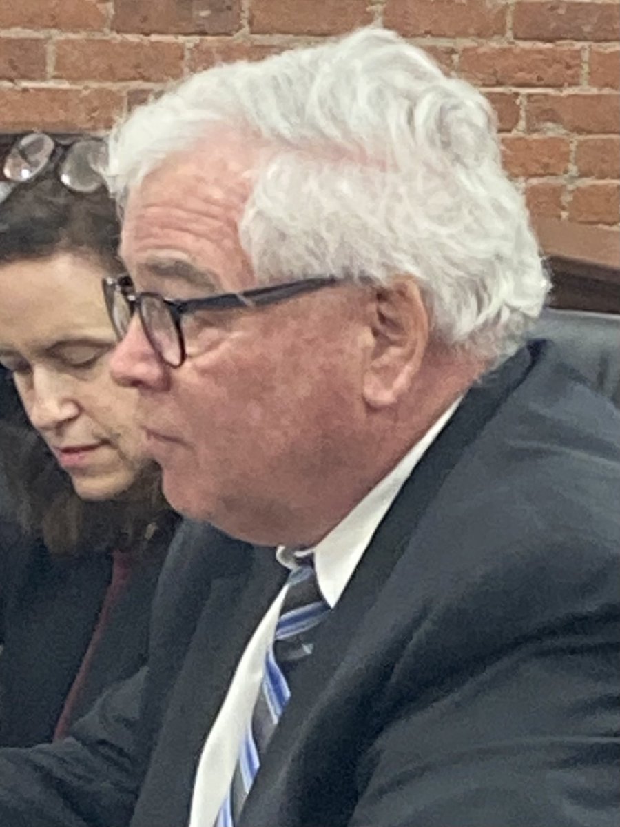 RIFTHP President Frank Flynn testifying for increased education aid in House Finance today