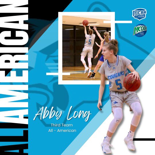 A huge SHOUTOUT and congratulations to <a href="/LongAbby5/">Abby Long</a> on again being named Third-Team ALL AMERICAN!

The cherry on top to an amazing JUCO career earned with a ton of hard work! Congrats Ab! 💙

#ItsJustUs #ValleyBasketball 💙🏀