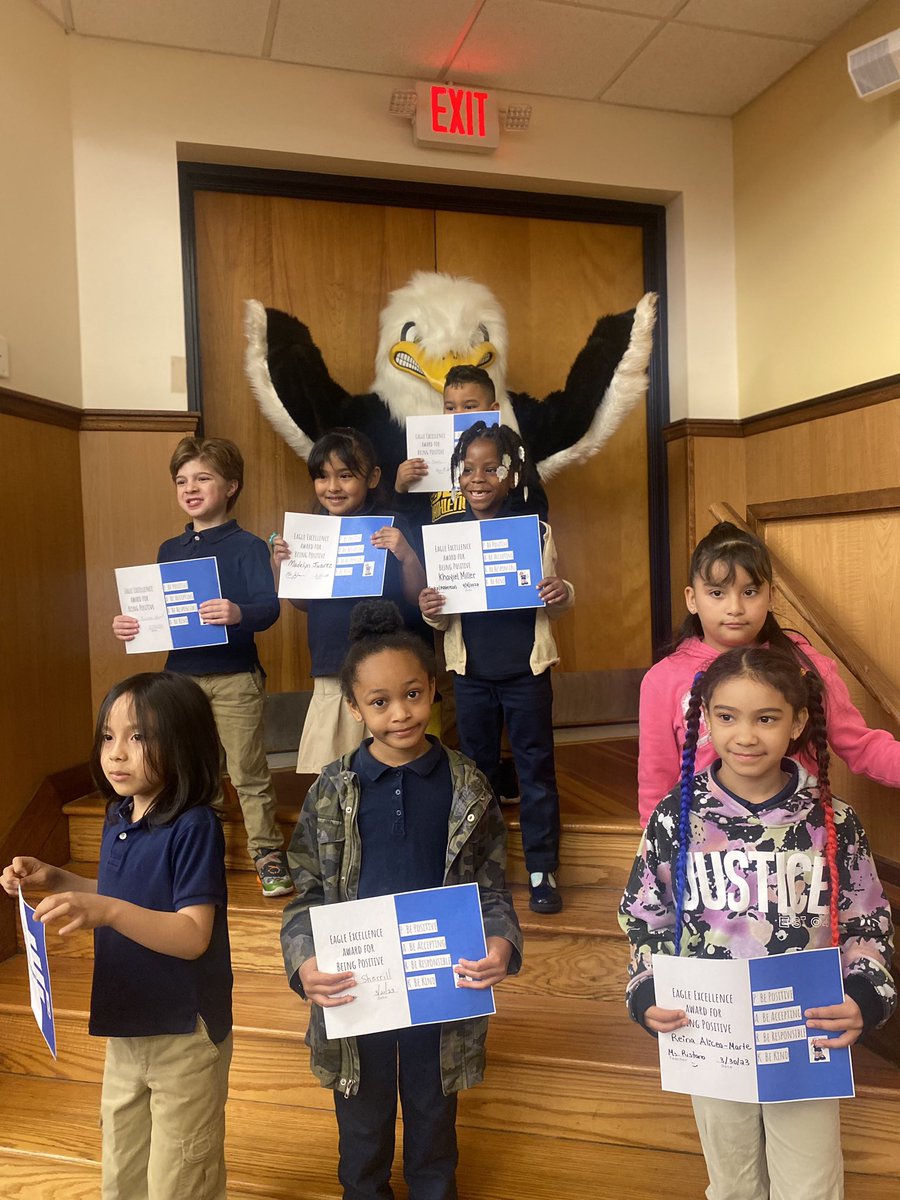 Our awards ceremony was a time to remember… Congratulations to our Kindergarten and First Grade Eagles for demonstrating Eagle Excellence for the 3rd Marking Period. @redclayschools

Keep up the great work 🦅 Eagles!