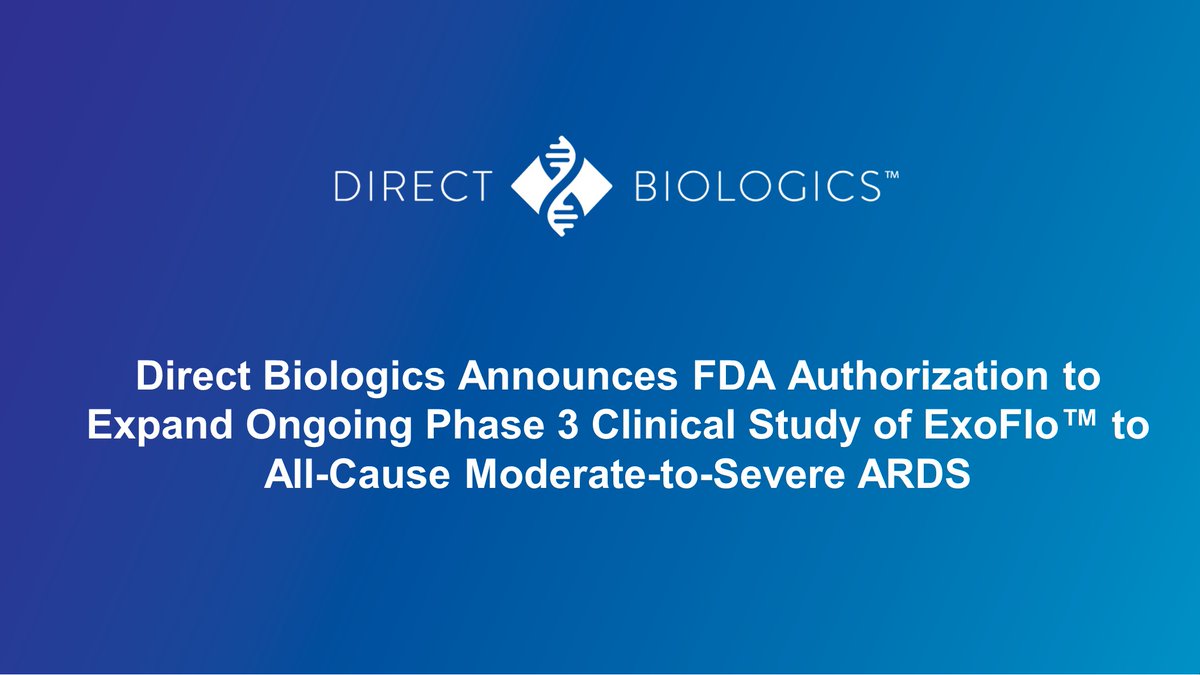 Direct Biologics tweet media