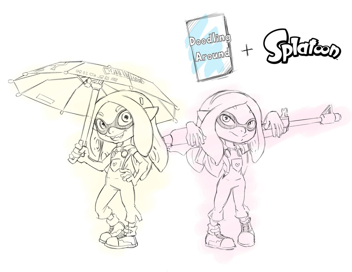 SkillDraw's tweet photo. -Pic for this week since there was no page. We are arranging stuff. Update for next week :D
-Pic para esta semana puesto que no hubo tira. Estamos arreglando cosas: La próxima semana sí habrá :D
#fanart #oc #twins #splatoon #splatoon3 #gemelas #comic #splatcharger #splatbrella https://t.co/oSRmZ6OLg0