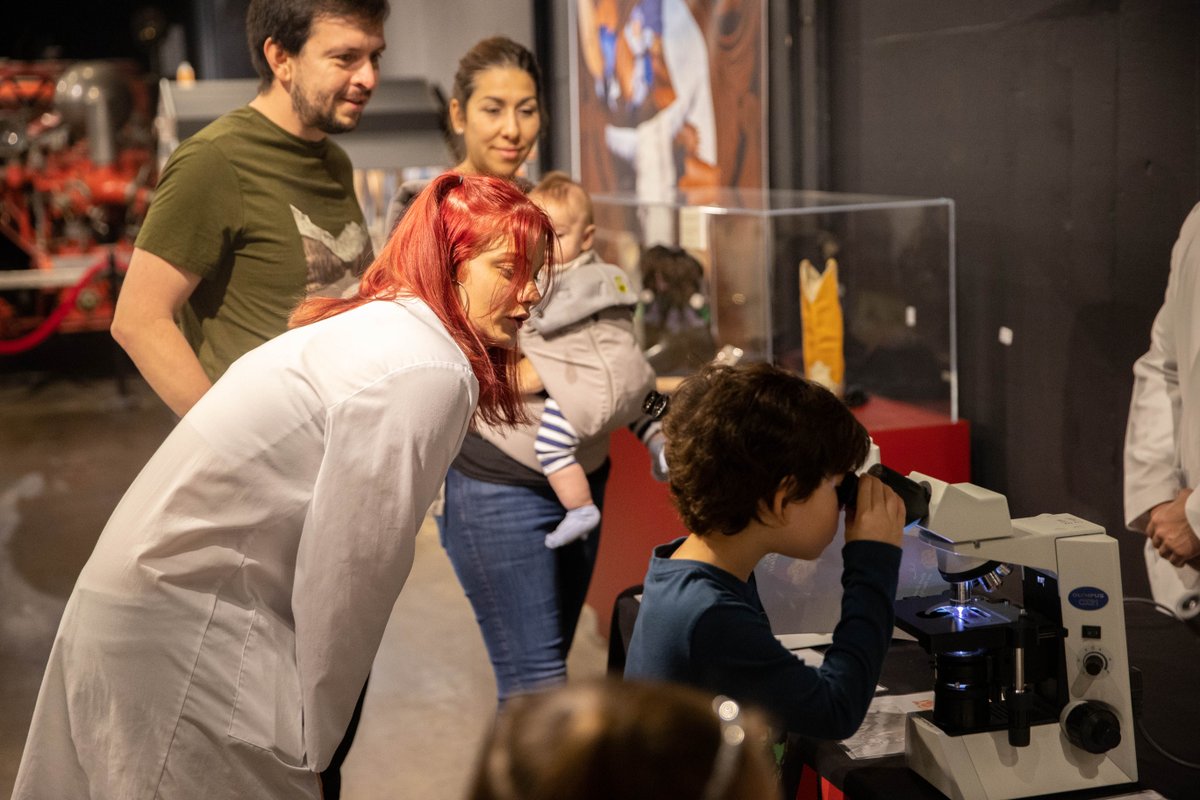 APSUCoSTEM's tweet photo. Medical laboratory science students and Dr. Heather Phillips hosted a hands-on exhibit at the Mission Nutrition: A Children's Health Fair on April 1 at the Customs House Museum & Cultural Center. #ExperienceSTEM https://t.co/QNAzIGYO0E