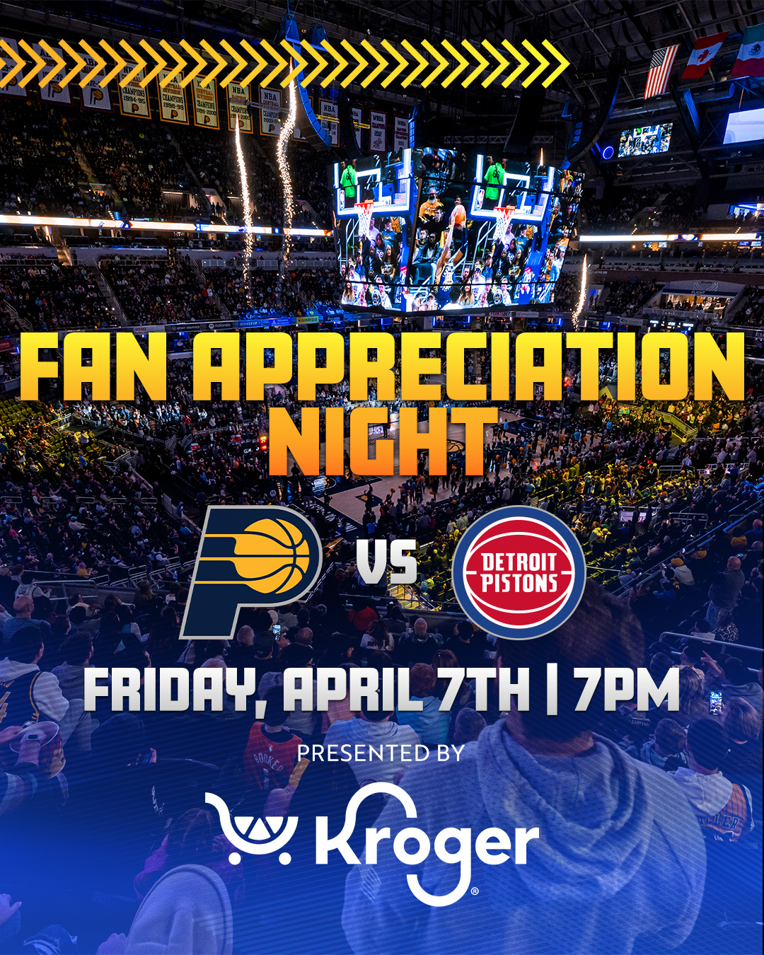 Indiana Pacers on Twitter "friday is Fan Appreciation Night sponsored