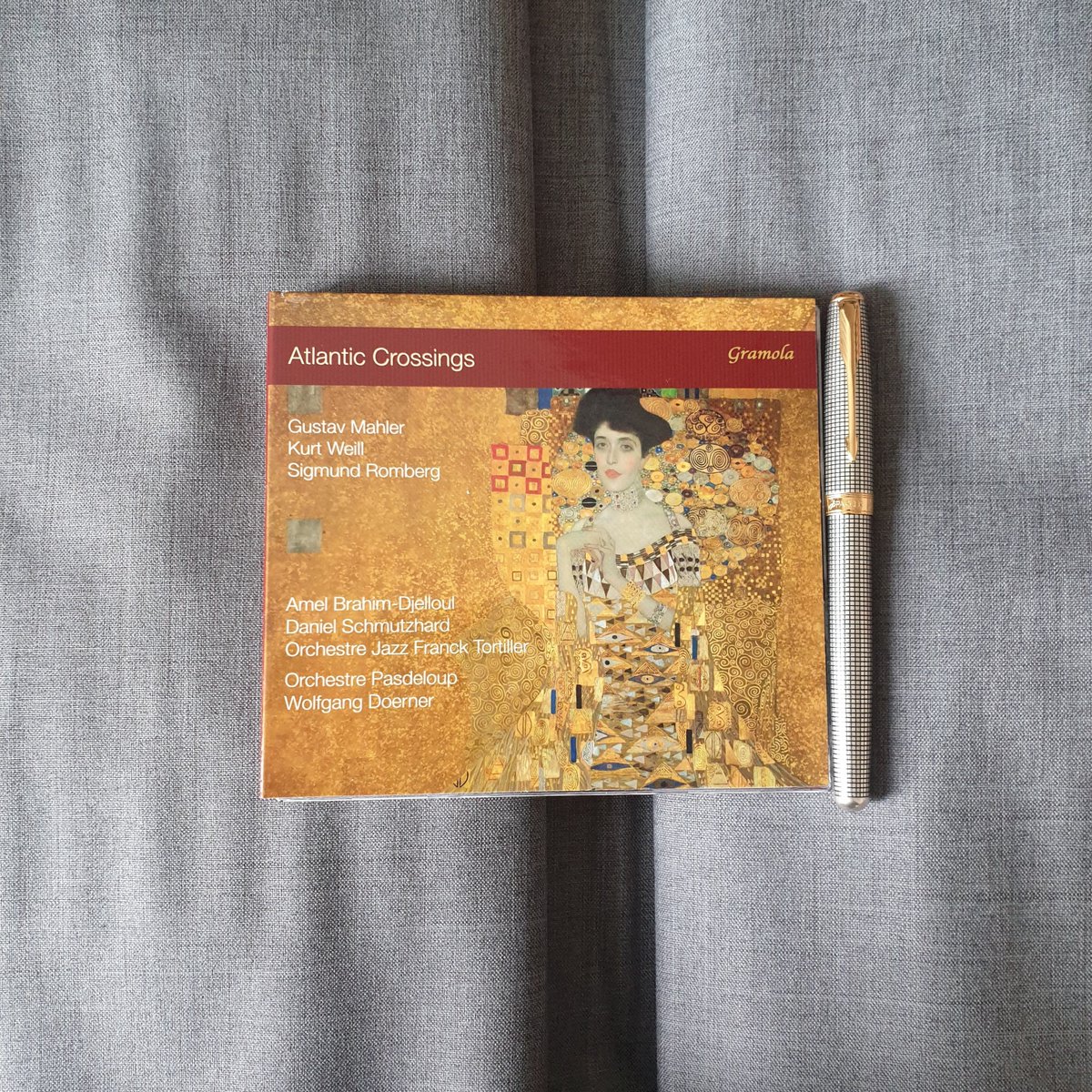 #morninglistening to what on the surface is a strange vanity recording but turns out a splendid Mahler disc with a v.good Blumine &amp; excellent Lieder eines fahrenden Gesellen thanks to DanielSchmutzhard  &amp; Orchestre Pasdeloup.

Plus some fun apropos boni.