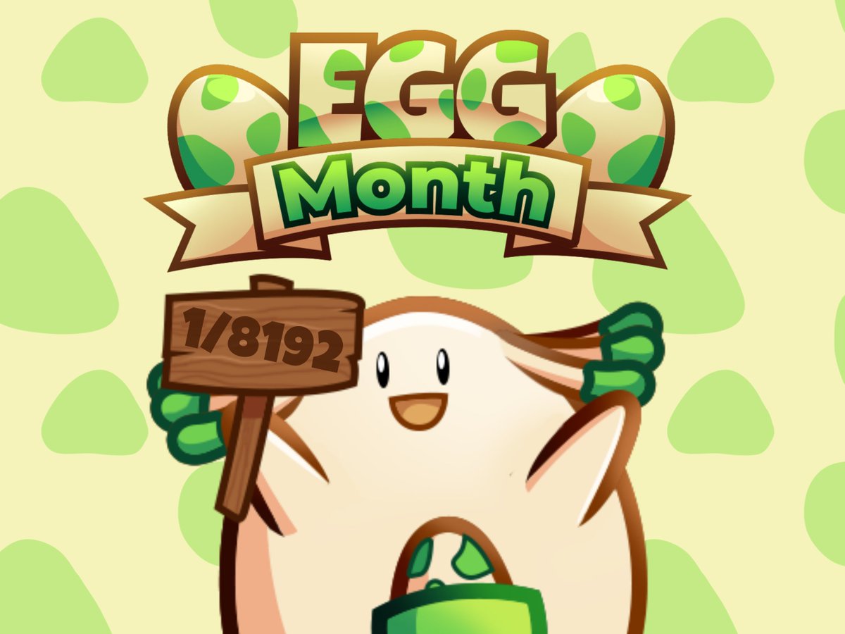 Reminder that #EggMonth is 1/8192 only. I've seen a lot of Masuda Method shinies which won't be included in the event total. Just trying to prevent any misconceptions about this event. Good luck to everybody participating!🍀