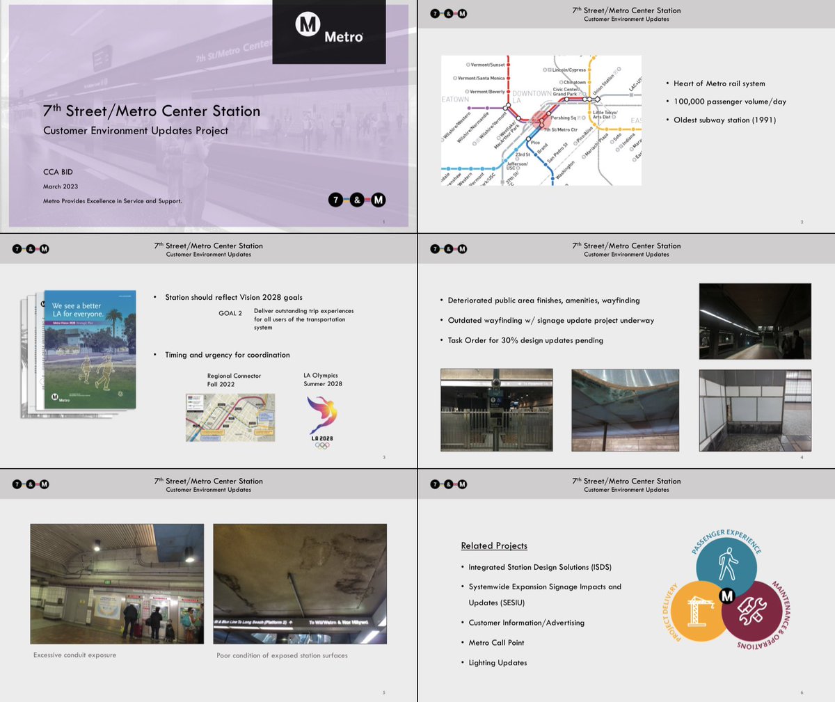 numble on Twitter "March 2023 LA Metro presentation on upgrades to 7th