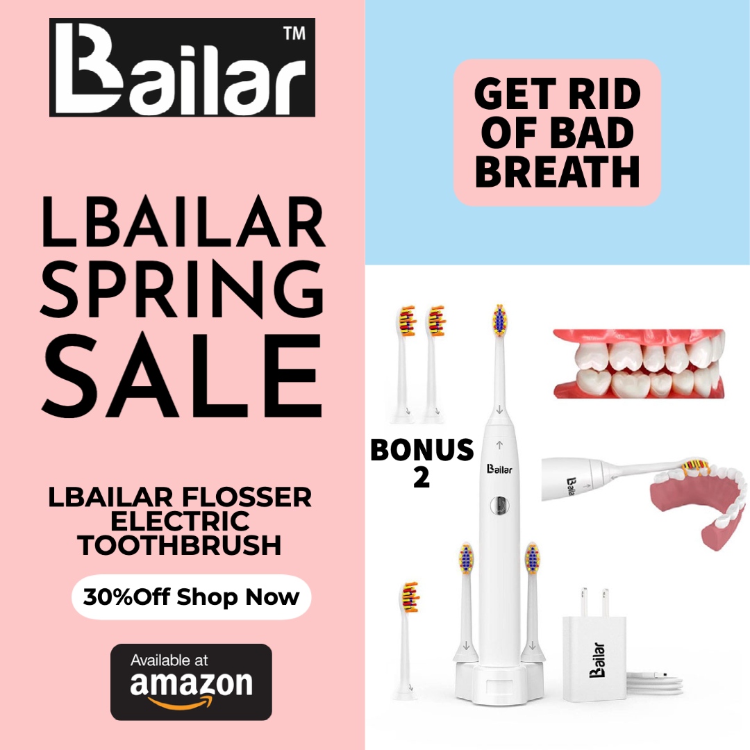 SonicDerm's tweet photo. THE FIRST AND ONLY ELECTRIC TOOTHBRUSH DESIGNED FOR BRACES IS NOW 30%OFF
Braces Toothbrush Rechargeable with 4 Heads Bonus 2
Buy it here: https://t.co/hrqT8tm3q4
#braces #toothbrush #electrictoothbrush #lbailar #braceselectricthbrush #toothbrushforbraces https://t.co/VXJtfe9kHP