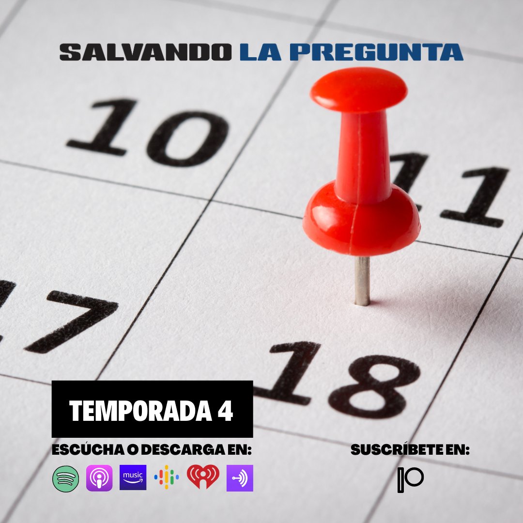 Salvapreguntas's tweet image. La fecha está marcada, y en pocos días iniciará una nueva temporada con grandes invitados. Recuerda que ahora tú puedes salvar la pregunta mediante el Patreon. 
Entra al link y descubre las posibilidades:
patreon.com/SalvandoLaPreg…