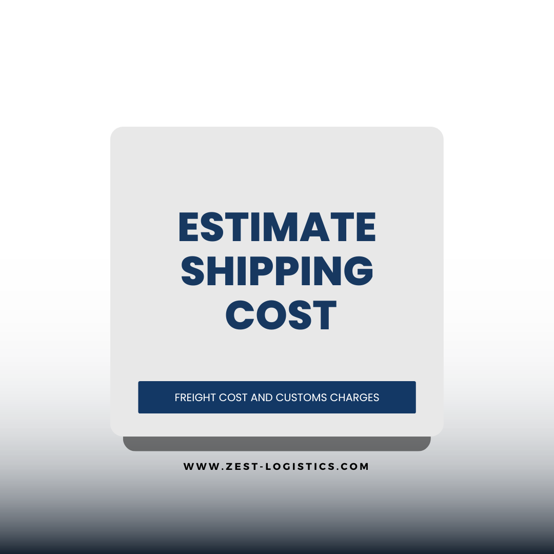 zest_logistics's tweet photo. A Step-by-Step Guide to Estimating Freight and Customs Costs for Your Shipment. Learn how to calculate the costs associated with exporting or importing goods.

#freightcost #customcharges #logistics #import #export #shipping

Learn more here: https://t.co/9ye9ry0sFF https://t.co/8cfGsvy79i
