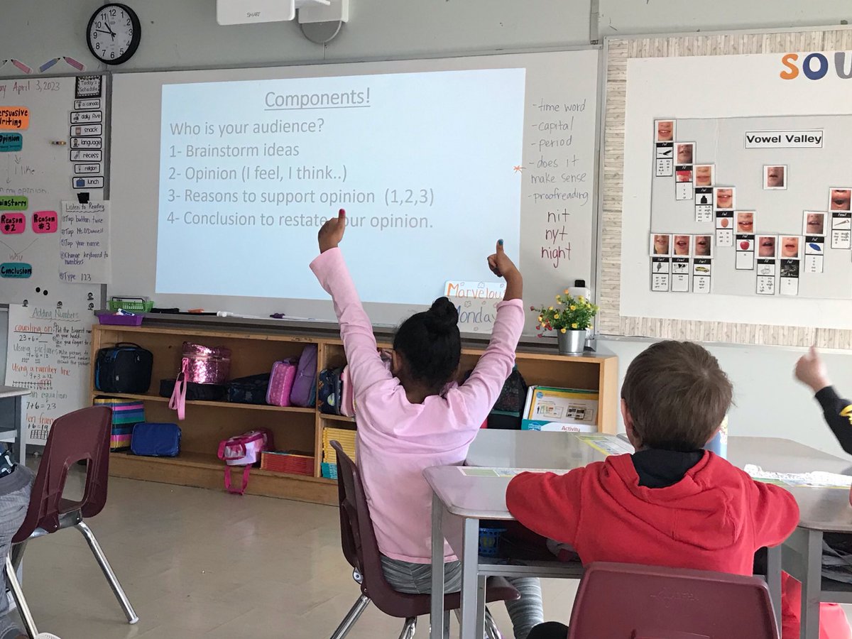 It’s time for a new unit!! Persuasive writing is in action! The opinions are flowing. Working up to providing strong reasons to back up their opinion! Go grade1/2’s :)