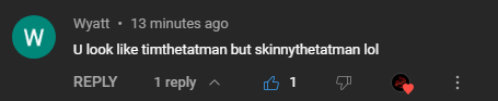 shadowedrider13's tweet photo. This was the greatest compliment I have gotten from streaming! Now if @timthetatman would see this tweet and we could stream together. Our collective baldness and handsomeness would wreck the internet! https://t.co/yMYogkDEZe