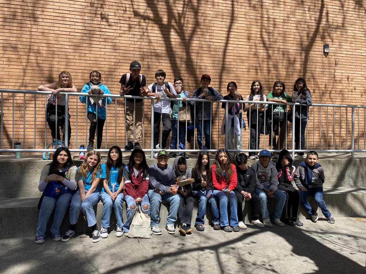 BSD_GATE's tweet image. GATE Camp attendance incentive!
These #bsdGATE 6th graders enjoyed a nice sunny day at the coast ☀️ with a visit to Cal Poly San Luis Obispo 🐎 and Avila Beach 🏝️
Thanks for the invite, Burton Middle School CJSF! We had a great time! @BurtonBulldogs