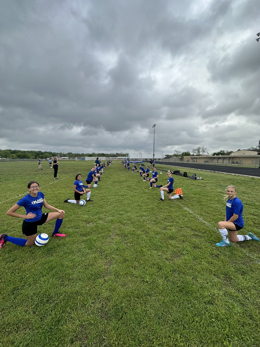 Our Middle School program is growing and we are so excited for our first game next Monday! #United #LMSsoccer