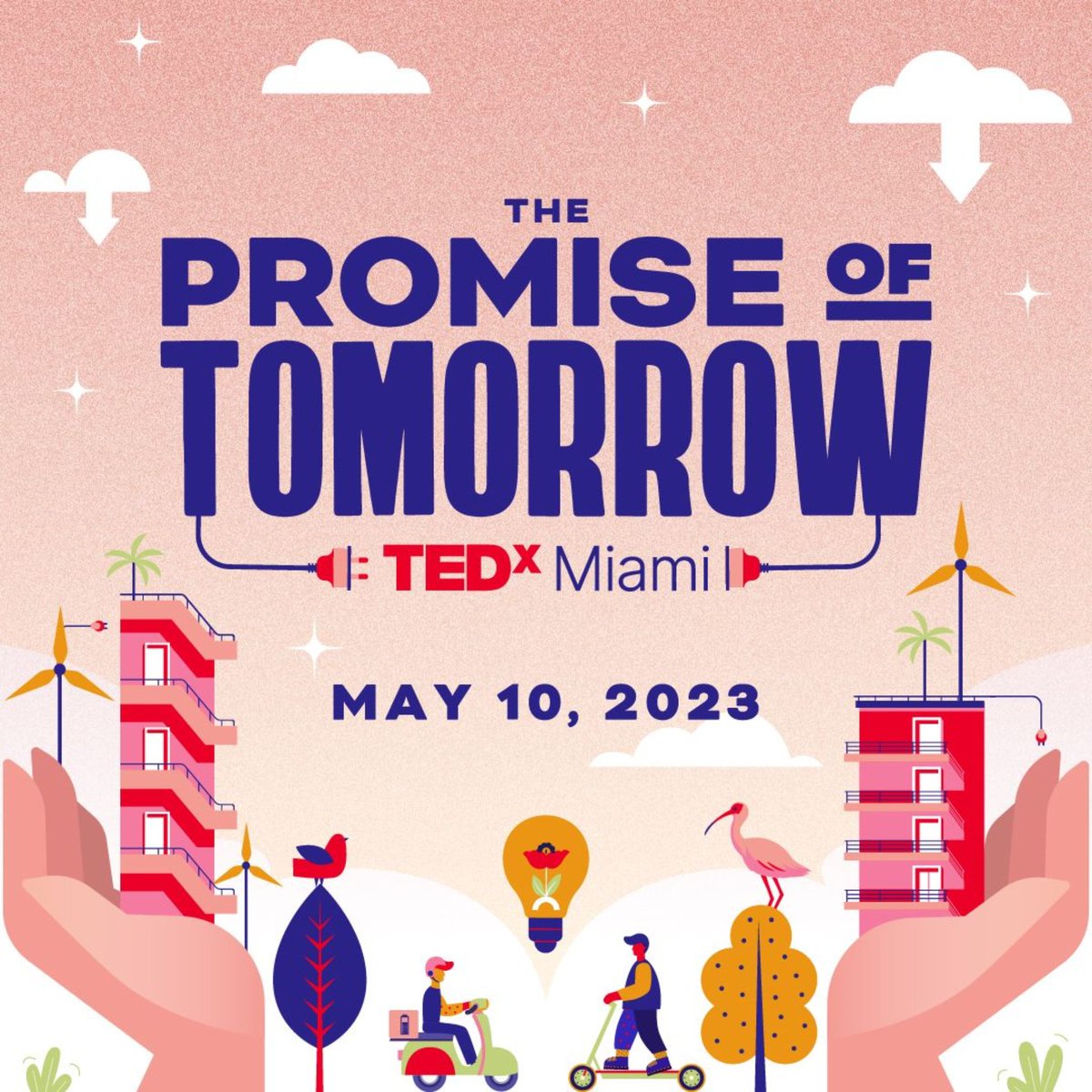 WE INVITE YOU TO THE PROMISE OF TOMORROW!

Committing to The Promise of Tomorrow we focus on the emerging growth of trends and the change makers forging the path. 

Have you gotten your tickets yet?

events.humanitix.com/tedx-miami-pro… #Miami #tedtalk #tedxmiami #MiamiTech #MiamiBeach