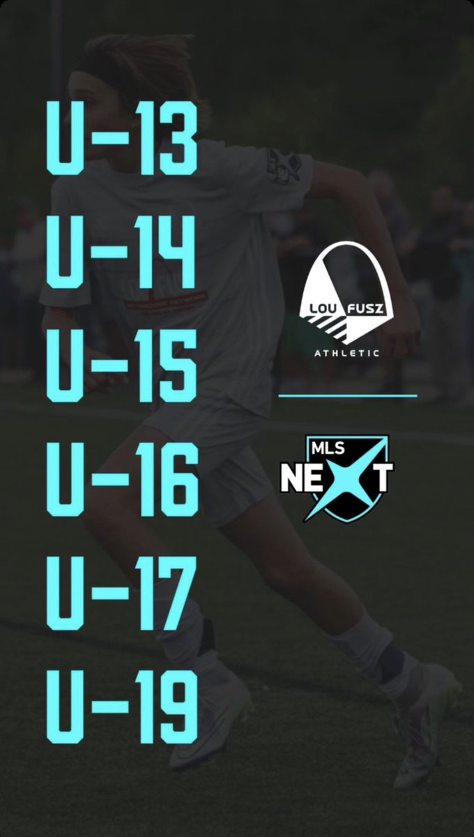 Today, we announce that Lou Fusz Athletic has gotten the full <a href="/MLSNEXT/">MLS NEXT</a> player pathway. For the 2023/24 season we will provide all ages the MLS Next environment and competition. 

#MLSNEXT #ONEMORE