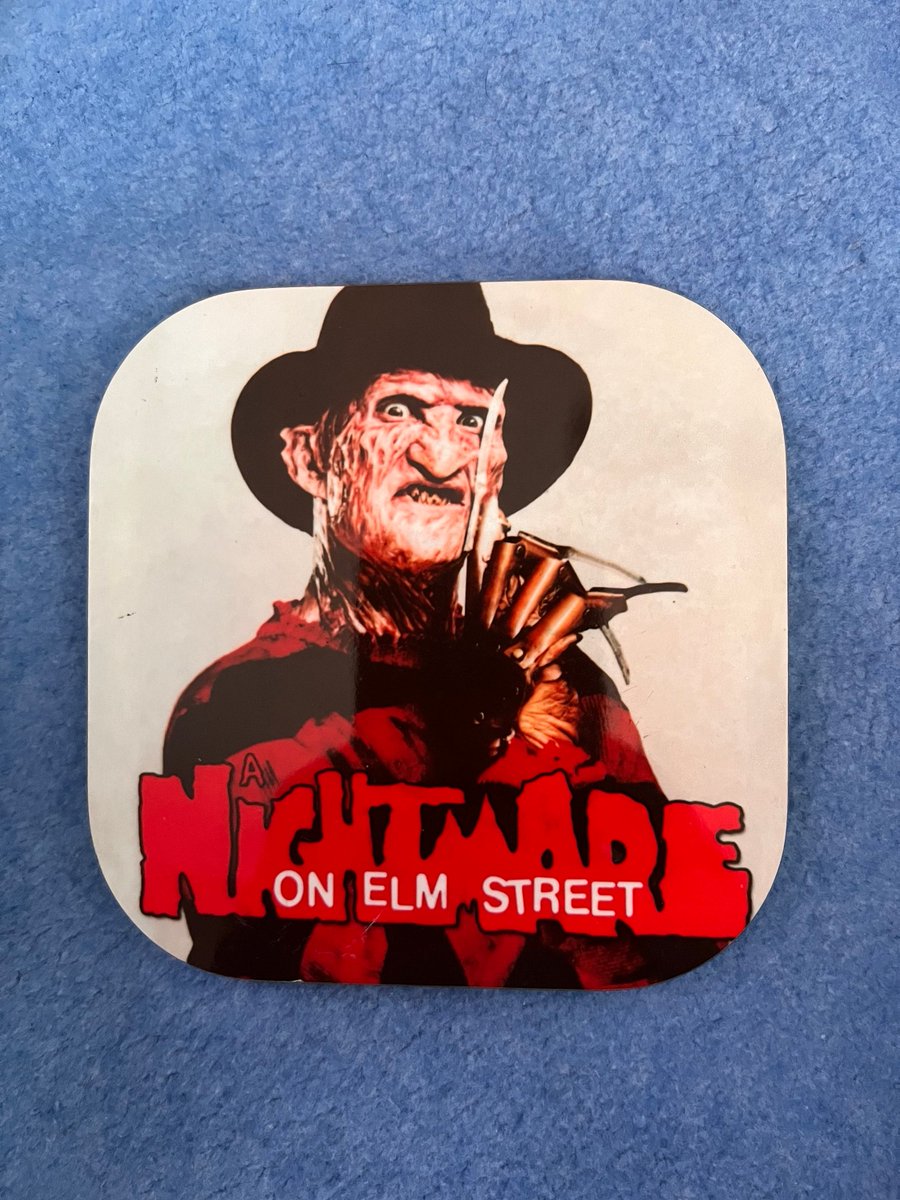 Excited to share the latest addition to my #etsy shop: Horror Classic Movie Character Drink Coaster (Wood) etsy.me/413CYLu #jackshorrorshack #horror #coasters #drinkcoasters #collectible